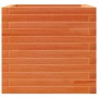 Jardinera madera maciza de pino marrón cera 50x50x45,5 cm de , Maceteros y jardineras - Ref: Foro24-847245, Precio: 92,41 €, ...