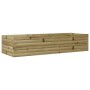 Pine wood planter impregnated 110x40x23 cm by , Pots and planters - Ref: Foro24-847232, Price: 79,36 €, Discount: %