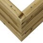 Jardinera madera de pino impregnada 90x40x45,5 cm de , Maceteros y jardineras - Ref: Foro24-847272, Precio: 105,99 €, Descuen...