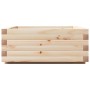 Jardinera de madera maciza de pino 60x60x26,5 cm de , Maceteros y jardineras - Ref: Foro24-847298, Precio: 61,99 €, Descuento: %