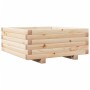 Jardinera de madera maciza de pino 60x60x26,5 cm de , Maceteros y jardineras - Ref: Foro24-847298, Precio: 61,99 €, Descuento: %