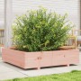 Solid Douglas fir wood planter 100x100x26.5 cm by , Pots and planters - Ref: Foro24-847321, Price: 112,66 €, Discount: %