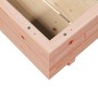 Solid Douglas fir wood planter 100x100x26.5 cm by , Pots and planters - Ref: Foro24-847321, Price: 112,66 €, Discount: %