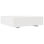 Solid white pine wood planter 90x90x26.5 cm by , Pots and planters - Ref: Foro24-847314, Price: 111,99 €, Discount: %