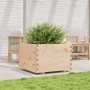 Massive Holzblumenkasten aus Kiefer 70x70x49,5 cm von , Töpfe und Pflanzgefäße - Ref: Foro24-847363, Preis: 120,99 €, Rabatt: %