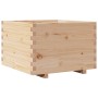 Massive Holzblumenkasten aus Kiefer 70x70x49,5 cm von , Töpfe und Pflanzgefäße - Ref: Foro24-847363, Preis: 120,99 €, Rabatt: %