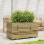 Pine wood planter impregnated 90x40x49.5 cm by , Pots and planters - Ref: Foro24-847377, Price: 118,99 €, Discount: %