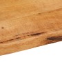 Solid mango wood natural edge table top 120x60x2.5 cm by , Table tops - Ref: Foro24-370720, Price: 93,81 €, Discount: %