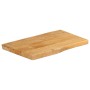 Tablero de mesa borde natural madera maciza mango 70x40x3,8 cm de , Tableros para mesas - Ref: Foro24-370729, Precio: 46,98 €...