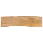 Solid mango wood natural edge table top 160x40x3.8 cm by , Table tops - Ref: Foro24-370736, Price: 117,45 €, Discount: %