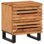 Mesitas de noche 2 uds madera maciza de acacia 40x34x46 cm de , Mesitas de noche - Ref: Foro24-377429, Precio: 157,18 €, Desc...