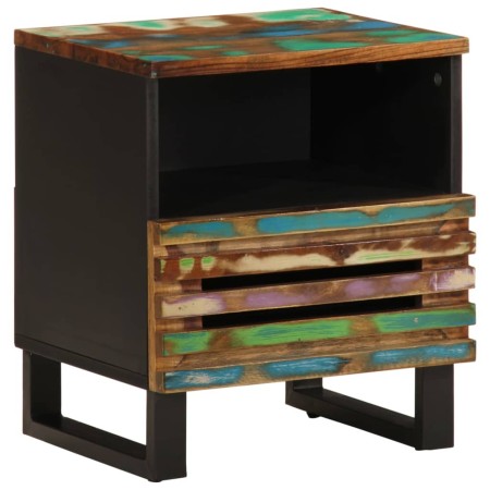 Solid recycled wood bedside table 40x34x46 cm by , Nightstands - Ref: Foro24-377474, Price: 71,85 €, Discount: %