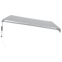 Toldo retráctil automático gris antracita y blanco 400x300 cm de , Toldos - Ref: Foro24-3216037, Precio: 732,99 €, Descuento: %