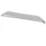 Manual retractable awning in anthracite gray and white, 400x300 cm. by , Awnings - Ref: Foro24-3216035, Price: 476,79 €, Disc...