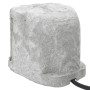 Outdoor plug with 4-way stake, gray stone appearance. by , wall sockets - Ref: Foro24-4010103, Price: 44,61 €, Discount: %