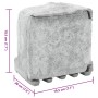 Outdoor plug with 4-way stake, gray stone appearance. by , wall sockets - Ref: Foro24-4010103, Price: 44,61 €, Discount: %