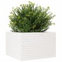 Jardinera madera maciza de pino blanco 70x70x46 cm de , Maceteros y jardineras - Ref: Foro24-3282415, Precio: 159,16 €, Descu...