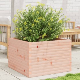 Solid Douglas fir wood planter 70x70x46 cm by , Pots and planters - Ref: Foro24-3282417, Price: 140,80 €, Discount: %