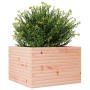 Solid Douglas fir wood planter 70x70x46 cm by , Pots and planters - Ref: Foro24-3282417, Price: 140,99 €, Discount: %