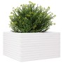 Solid white pine wood planter 80x80x46 cm by , Pots and planters - Ref: Foro24-3282420, Price: 177,99 €, Discount: %