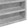 Engineered wood display case in concrete gray, 100x8.5x58 cm by , Shelves and shelves - Ref: Foro24-847943, Price: 53,85 €, D...