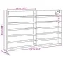 Black engineered wood display case 100x8.5x58 cm by , Shelves and shelves - Ref: Foro24-847941, Price: 49,11 €, Discount: %