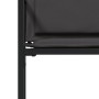 Garden chairs with cushions, 4 units, black steel and textilene. by , Garden chairs - Ref: Foro24-4008584, Price: 154,72 €, D...