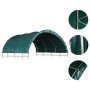 Green PVC livestock tent 3.7x3.7 m by vidaXL, Tents and gazebos - Ref: Foro24-3056433, Price: 468,66 €, Discount: %