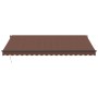 Automatic retractable brown awning 450x300 cm by , Awnings - Ref: Foro24-3310213, Price: 445,01 €, Discount: %