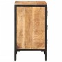 Mesita de noche 3 cajones madera maciza mango rugosa 40x35x53cm de , Mesitas de noche - Ref: Foro24-358505, Precio: 121,18 €,...