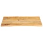 Solid mango wood natural edge table top 80x60x3.8 cm by , Table tops - Ref: Foro24-370500, Price: 68,06 €, Discount: %