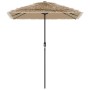 Garden umbrella with brown steel pole 300x200x250 cm by , Umbrellas - Ref: Foro24-4005093, Price: 109,48 €, Discount: %