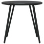 Round garden side tables, set of 2, made of steel with black powder coating. by , Garden tables - Ref: Foro24-4008112, Price:...