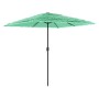 Garden umbrella with green steel pole 248x248x248 cm by , Umbrellas - Ref: Foro24-4005091, Price: 104,99 €, Discount: %