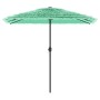 Garden umbrella with green steel pole 248x248x248 cm by , Umbrellas - Ref: Foro24-4005091, Price: 104,99 €, Discount: %