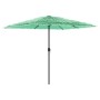 Garden umbrella with green steel pole 248x248x248 cm by , Umbrellas - Ref: Foro24-4005091, Price: 104,99 €, Discount: %