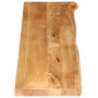 Solid mango wood natural edge table top 140x40x2.5 cm by , Table tops - Ref: Foro24-370447, Price: 65,41 €, Discount: %