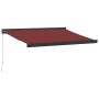 Toldo retráctil manual burdeos 300x250 cm de , Toldos - Ref: Foro24-3215318, Precio: 500,99 €, Descuento: %