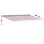 Toldo retráctil automático burdeos 450x300 cm de , Toldos - Ref: Foro24-3215326, Precio: 961,42 €, Descuento: %