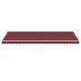 Burgundy retractable manual awning 600x350 cm by , Awnings - Ref: Foro24-3214994, Price: 554,99 €, Discount: %