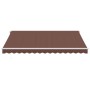 Manual retractable brown awning 400x350 cm by , Awnings - Ref: Foro24-3215387, Price: 338,99 €, Discount: %