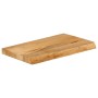 Solid mango wood natural edge table board 40x30x2.5 cm by , Table tops - Ref: Foro24-370426, Price: 20,99 €, Discount: %