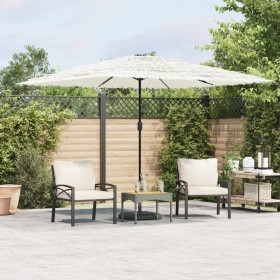 Garden umbrella with white steel pole 290x290x238 cm by , Umbrellas - Ref: Foro24-4005085, Price: 133,99 €, Discount: %