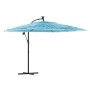 Garden umbrella with blue steel pole 269x269x235 cm by , Umbrellas - Ref: Foro24-4005079, Price: 128,08 €, Discount: %