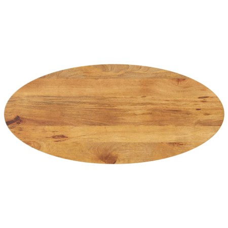 Solid mango wood oval table top 120x50x2.5 cm by , Table tops - Ref: Foro24-370864, Price: 66,93 €, Discount: %