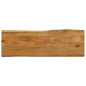 Solid mango wood natural edge table top 110x40x2.5 cm by , Table tops - Ref: Foro24-370757, Price: 49,71 €, Discount: %