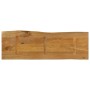 Solid mango wood natural edge table top 110x40x2.5 cm by , Table tops - Ref: Foro24-370757, Price: 52,31 €, Discount: %