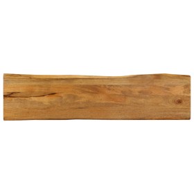 Solid mango wood natural edge table top 160x40x2.5 cm by , Table tops - Ref: Foro24-370760, Price: 82,99 €, Discount: %