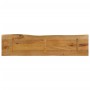 Solid mango wood natural edge table top 160x40x2.5 cm by , Table tops - Ref: Foro24-370760, Price: 82,00 €, Discount: %