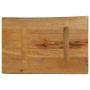 Solid mango wood natural edge table top 60x40x3.8 cm by , Table tops - Ref: Foro24-370776, Price: 50,59 €, Discount: %